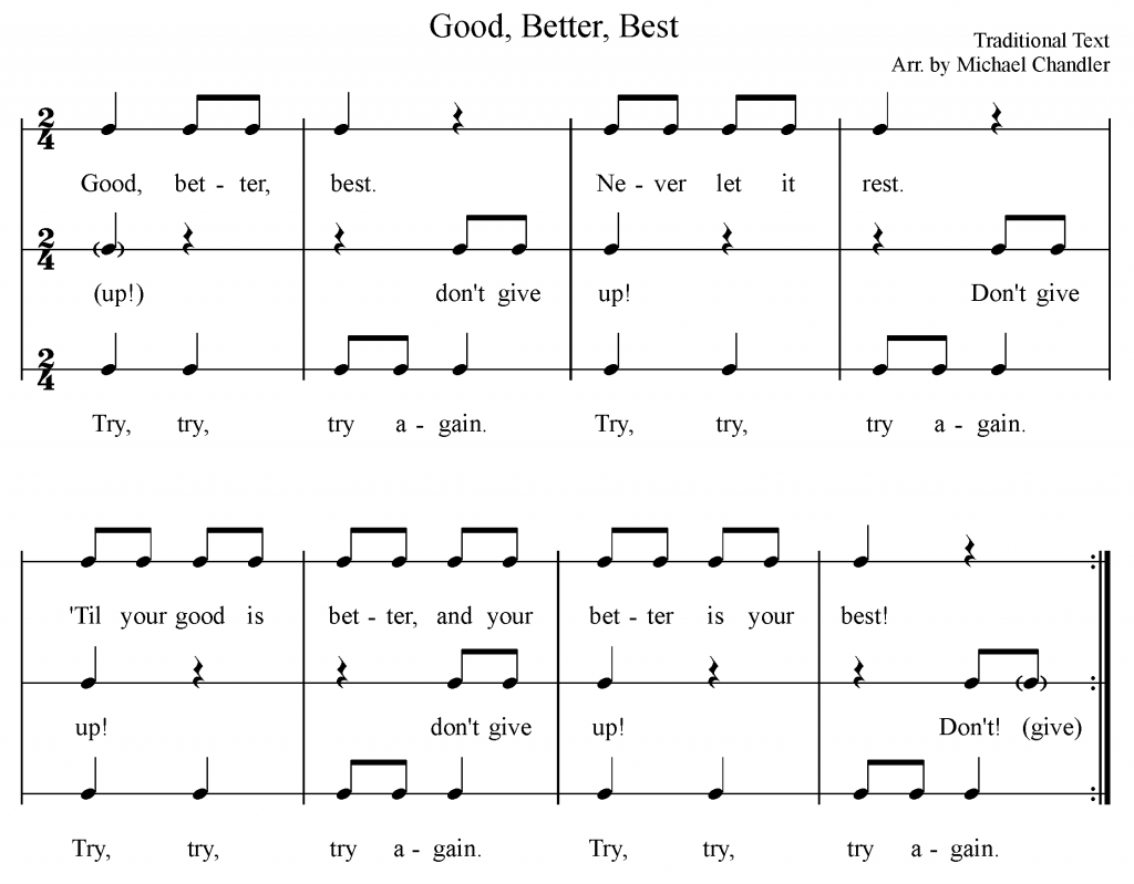 Good Better Best 2