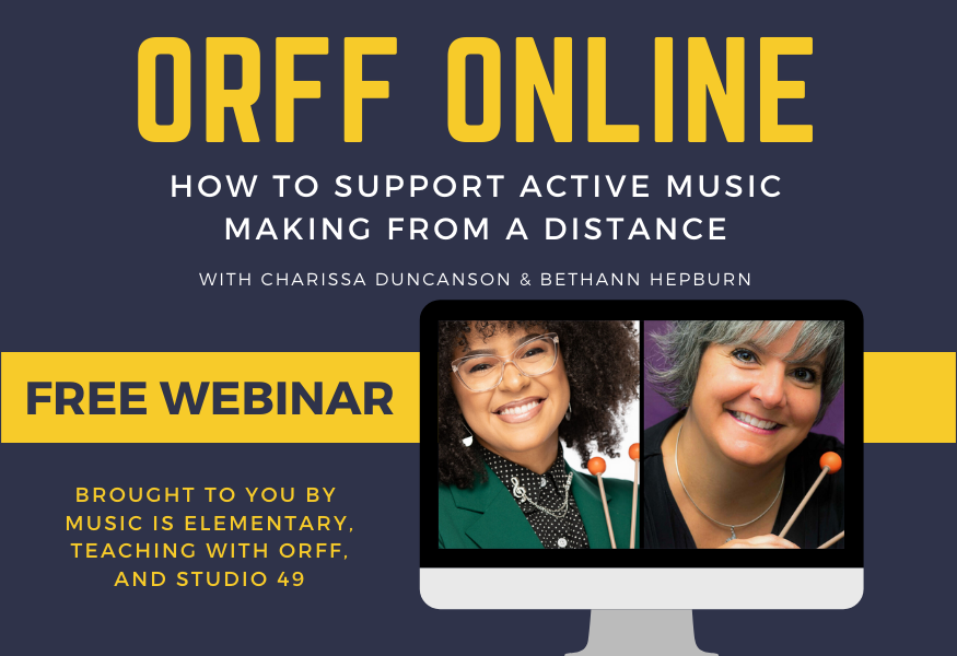 Orff Online Webinar TWO header Orff Online